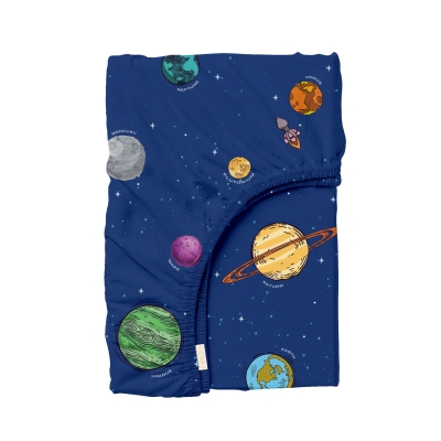 Простирадло на резинці 90x190x25 SPACE