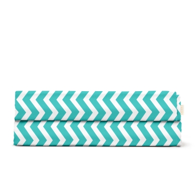 Простирадло полуторне 155х240 MINT ZIGZAG