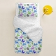Дитяче простирадло 110х160 GREY BLOTS CS1