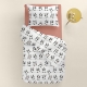 Підліткова постільна білизна з простирадлом на резинці FUNNY PANDAS