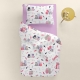 Дитяча постільна білизна в ліжечко PINK CATS