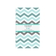 Набір простирадло на резинці 90х200 GREY / MINT ZIGZAG