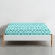 Простирадло полуторне 155х240 MINT ZIGZAG