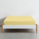 Простирадло на резинці 90х200 YELLOW ZIGZAG CS1