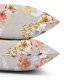 Двоспальна постільна білизна з простирадлом на резинці ROXY FLOWERS CS1