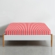 Простирадло на резинці 200х220 RED CHECK