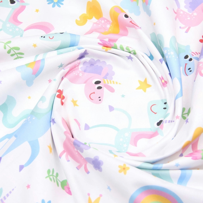 Дитячий непромокаючий наматрацник 70х140 UNICORN FUNNY