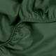 Простирадло на резинці сатин 200x200 GREEN