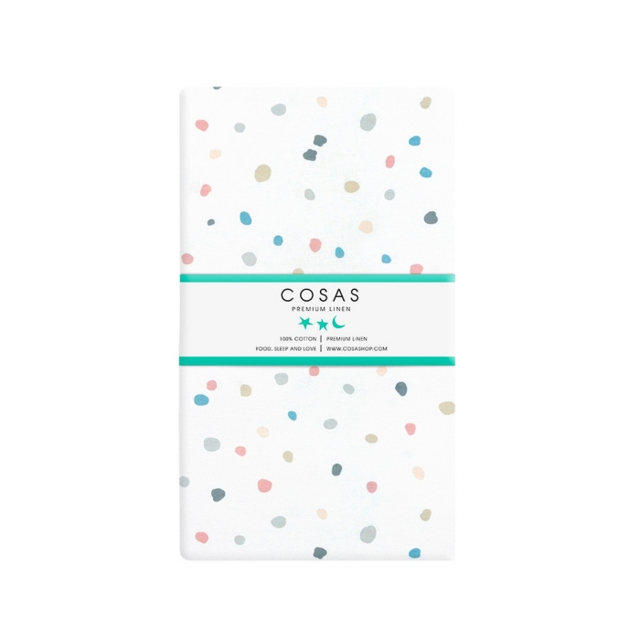 Простирадло на резинці 80х200 COLOR BLOTS