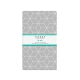 Дитяче простирадло 110х160 GREY RHOMB CS1
