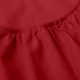 Підліткова постільна білизна фланель з простирадлом на резинці BURGUNDY CS2