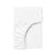 Набір простирадло на резинці 90х200 WHITE / GREY ZIGZAG