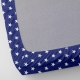 Набір простирадло на резинці 60х120 BLUE ZIGZAG & STAR