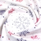 Набір простирадло на резинці фланель 200х200 SNOW DANCE