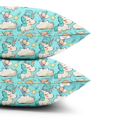 Набір наволочок на подушку 40х60 MINT UNICORN