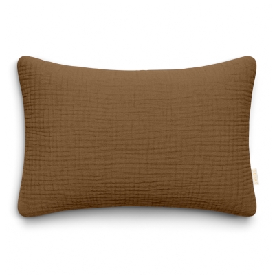 Наволочка муслін на подушку 40х60 COCOA BROWN