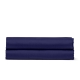 Євро простирадло 220х240 сатин MIDNIGHT BLUE
