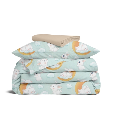 Дитяча постільна білизна в ліжечко SOFT BUNNY CS1