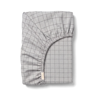 Простирадло на резинці 140x200 GREY GEOMETRY