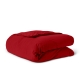 Підковдра двоспальна фланель 180х220 BURGUNDY