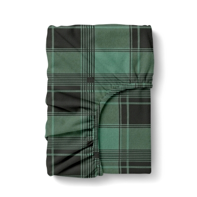 Простирадло на резинці фланель 180х200х30 FOREST TARTAN
