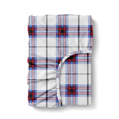 Простирадло на резинці фланель 200х220 SCOTTISH CHARM