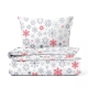 Дитяча постіль без простирадла фланель SNOWFLAKES CS5