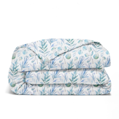 Підковдра двоспальна 175х210 BLUE LEAVES
