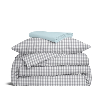 Дитяча постільна білизна в ліжечко GRAY CHECK