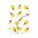 Простирадло на резинці в дитяче ліжечко 70х140 ICECREAM YELLOW