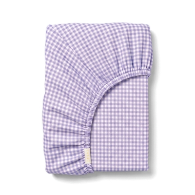 Простирадло на резинці 160х200х30 LAVENDER MINI CHECK