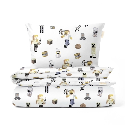 Дитяча постіль без простирадла MINECRAFT EPIC