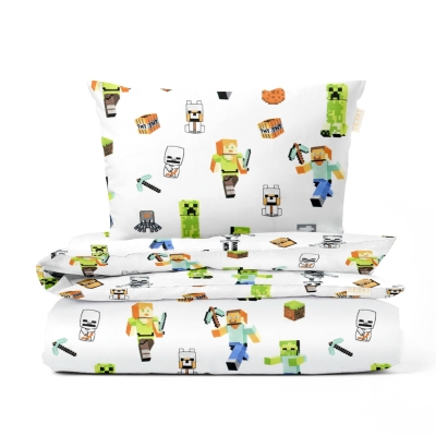 Підліткова постіль без простирадла MINECRAFT HERO