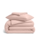 Підліткова постільна білизна муслін з простирадлом на резинці PUDRA