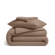 Дитяча постільна білизна муслін в ліжечко BROWN CS1