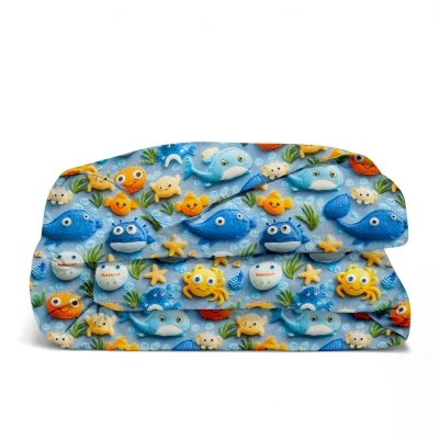 Підковдра полуторна 160х220 OCEAN FRIENDS