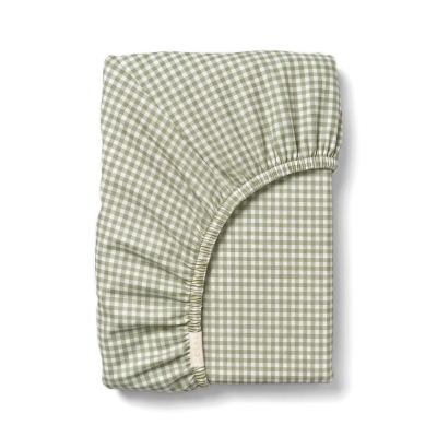 Простирадло на резинці 200х220х25 OLIVE MINI CHECK