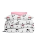 Підліткова постільна білизна з простирадлом на резинці PARIS CATS CS2