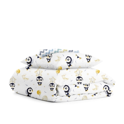 Дитяча постільна білизна в ліжечко PENGUINS CS2