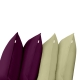 Набір наволочок на подушку 50х70 DARK CHERRY & OLIVE SET