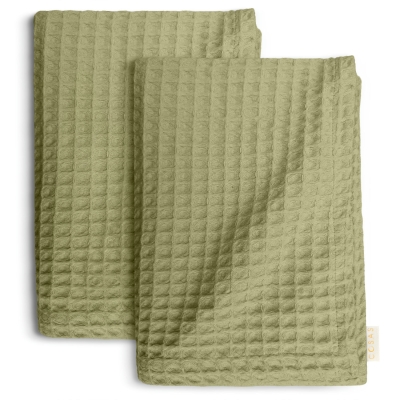 Вафельні рушники 75х95 см/75х130 Sage Greek Waffle 2шт