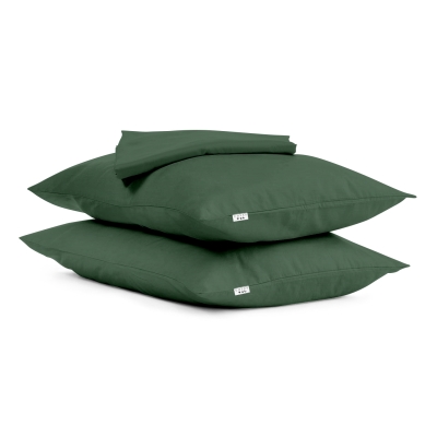 Набір наволочки і простирадло GREEN SATIN CS1