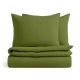 Двоспальний комплект без простирадла муслін AVOCADO