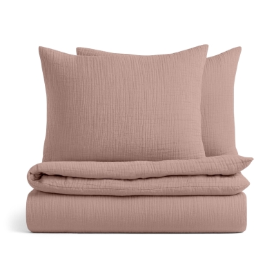 Двоспальний комплект без простирадла муслін SAVANA