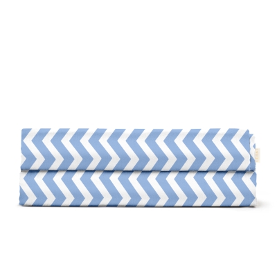 Євро простирадло 220х240 BLUE ZIGZAG