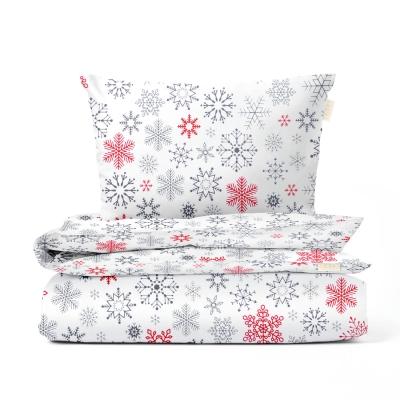 Підліткова постіль без простирадла SNOWFLAKES CS3