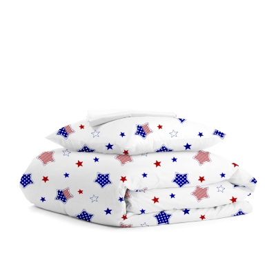 Підліткова постільна білизна STAR AMERICA WHITE