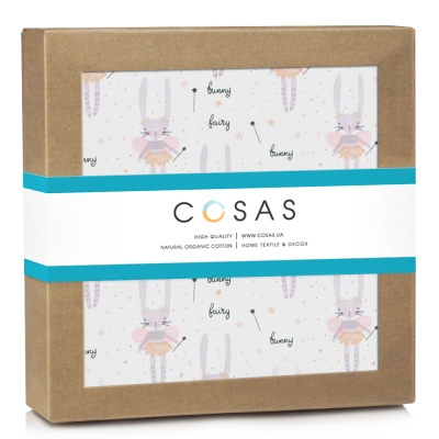 Дитячий непромокаючий наматрацник 70х140 BUNNY FAIRY