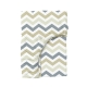 Простирадло на резинці в дитяче ліжечко 70х140 BEIGE ZIGZAG