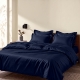 Наволочка Оксфорд 70х70 см із сатину DARK BLUE
